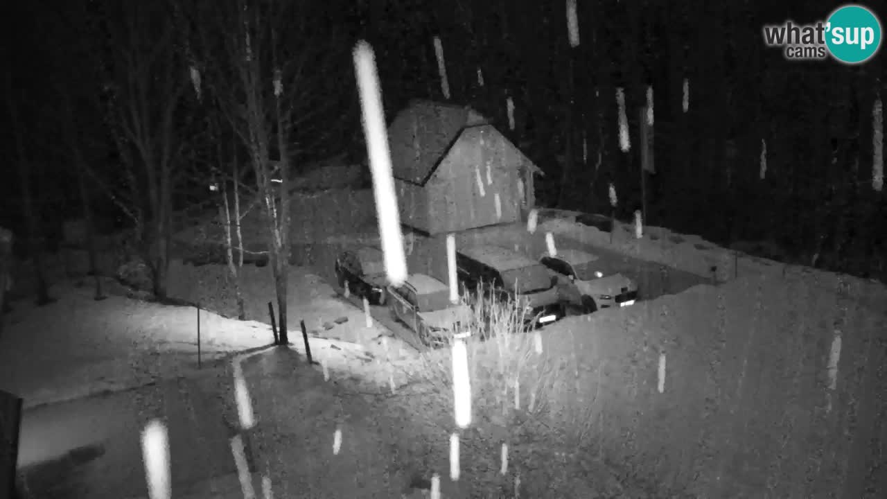 Webcam Lukanja – Pohorje houses a Water village