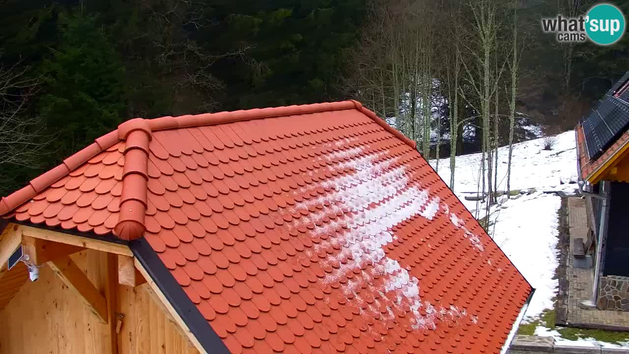 Spletna kamera Lukanja – Water Village | Pohorje Houses