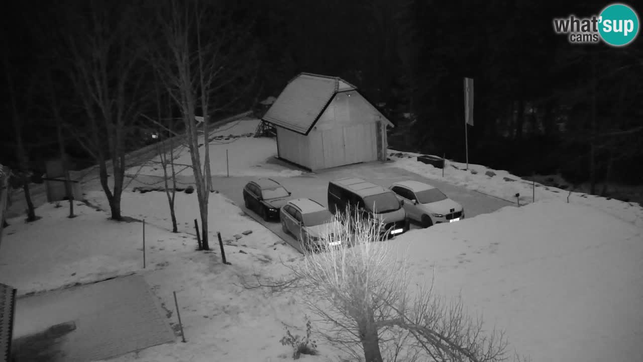 Webcam Lukanja – Pohorje houses a Water village