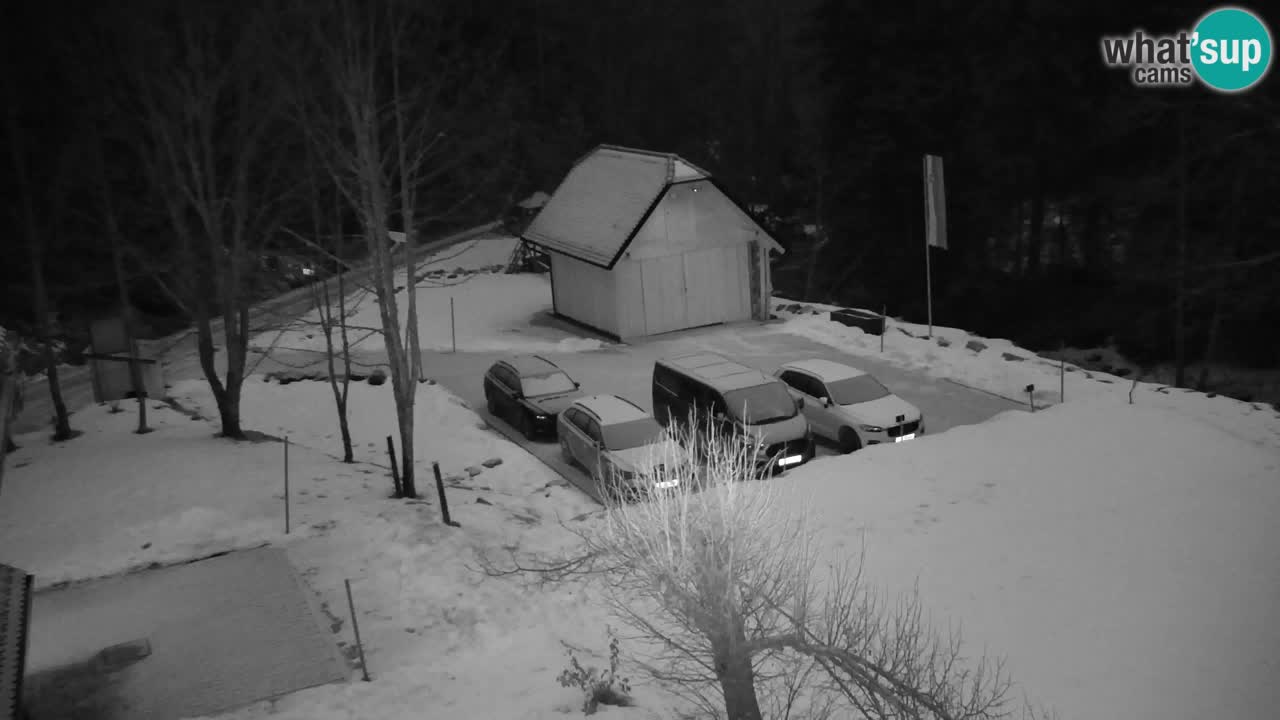 Webcam Lukanja – Pohorje houses a Water village