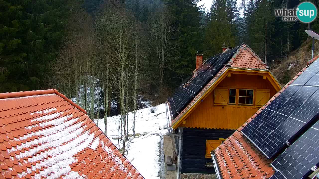 Spletna kamera Lukanja – Water Village | Pohorje Houses