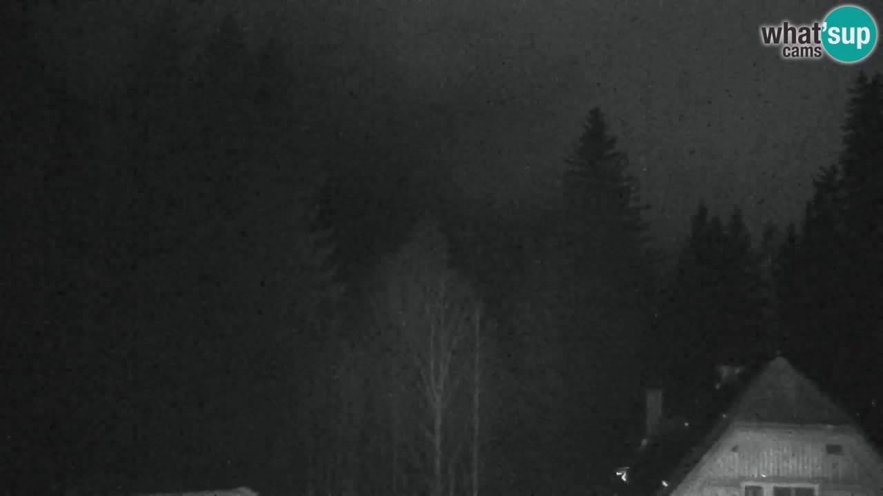 Webcam Lukanja – Pohorje houses a Water village