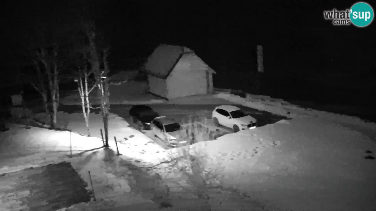 Webcam Lukanja – Pohorje houses a Water village