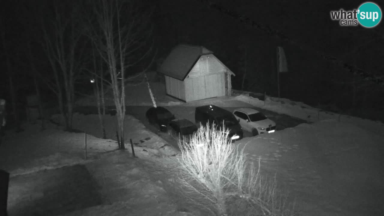 Webcam Lukanja – Pohorje houses a Water village