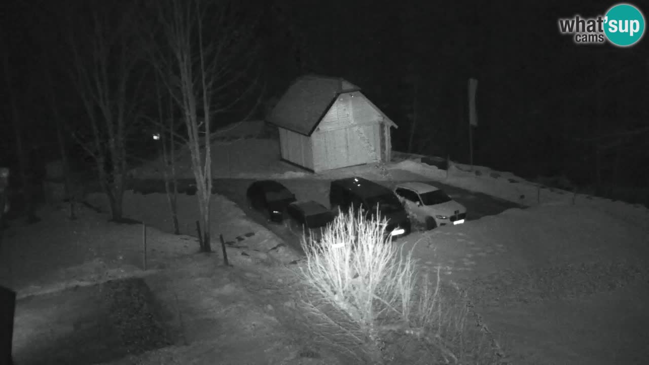 Webcam Lukanja – Pohorje houses a Water village