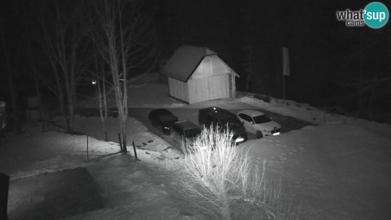 Webcam Lukanja – Pohorje houses a Water village