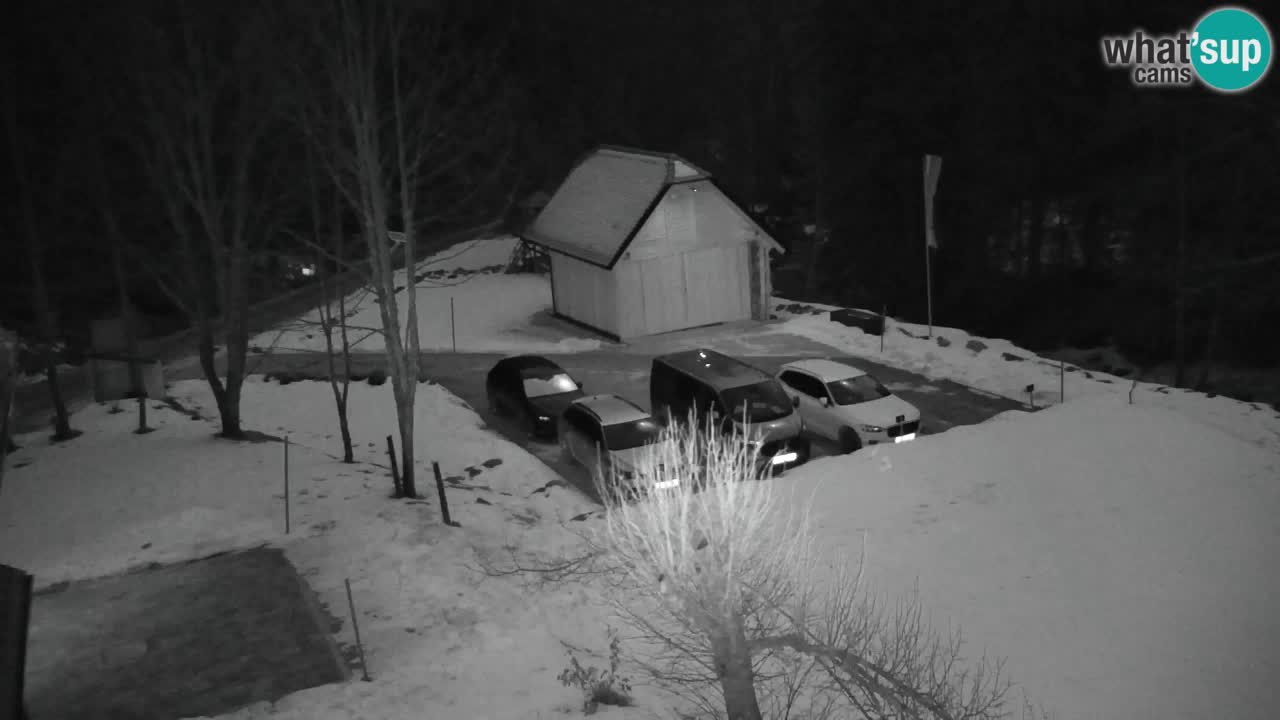 Webcam Lukanja – Pohorje houses a Water village