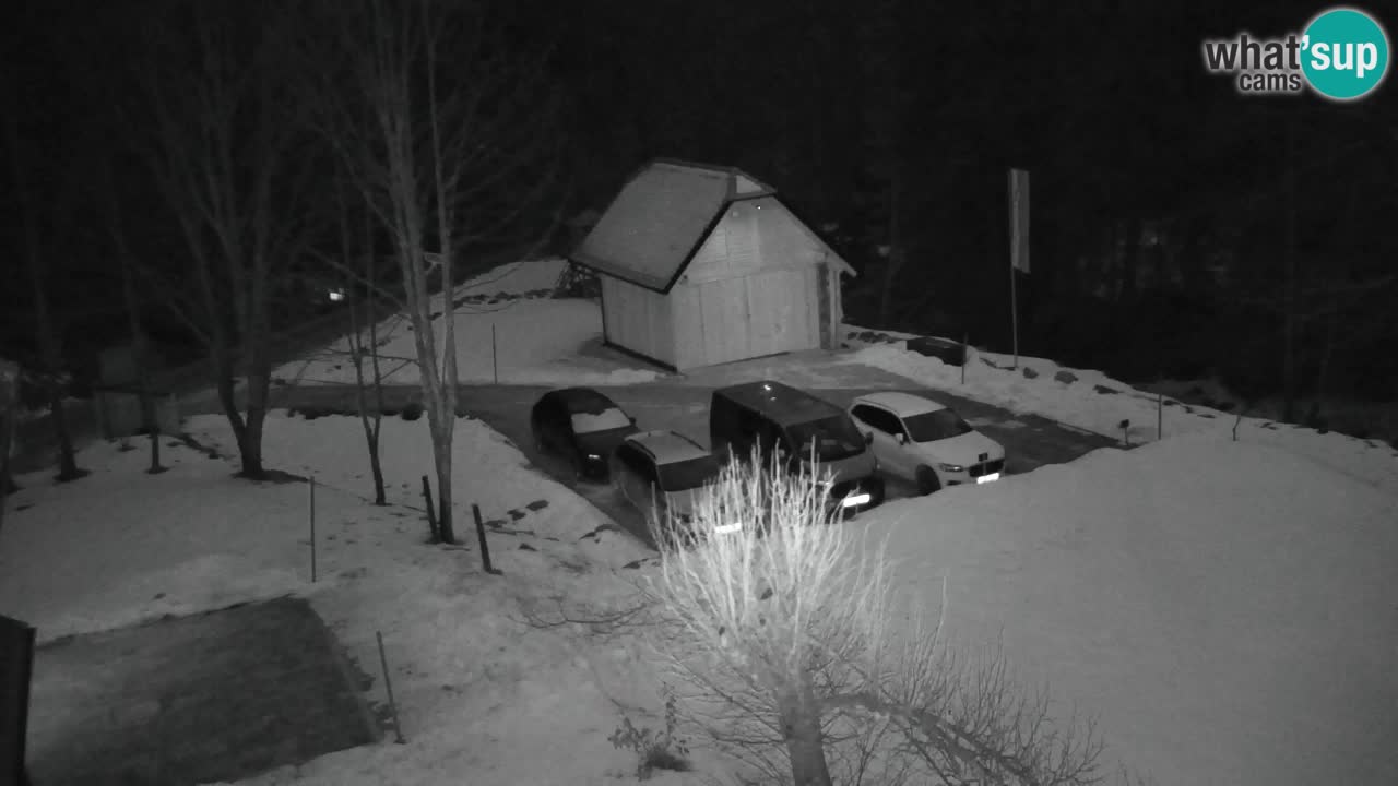 Webcam Lukanja – Pohorje houses a Water village