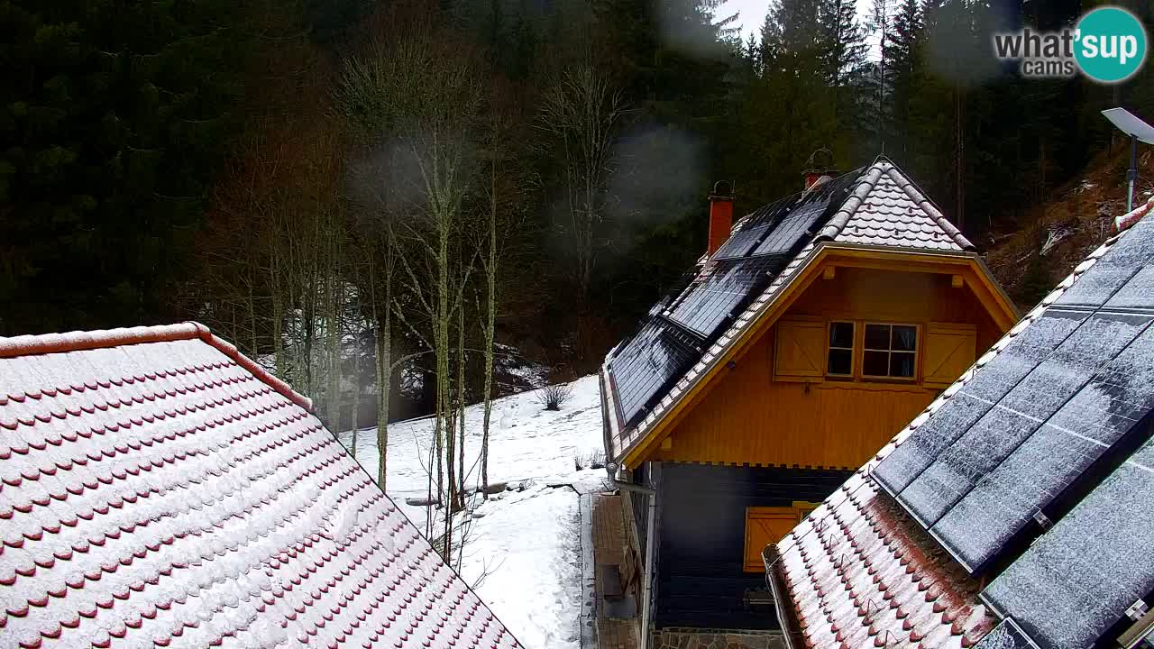 Spletna kamera Lukanja – Water Village | Pohorje Houses