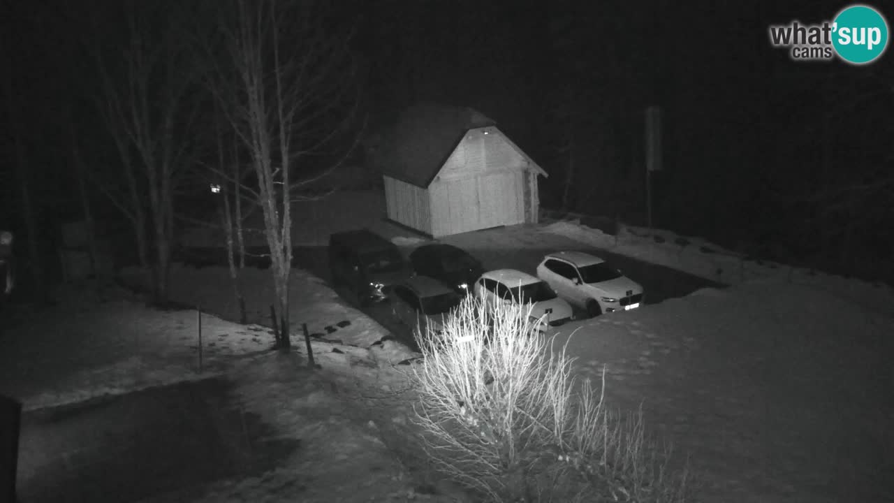 Webcam Lukanja – Pohorje houses a Water village