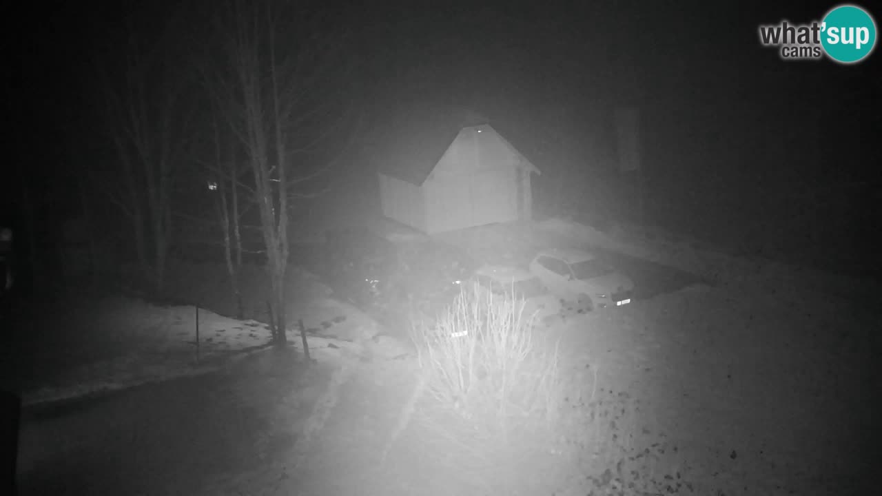 Webcam Lukanja – Pohorje houses a Water village