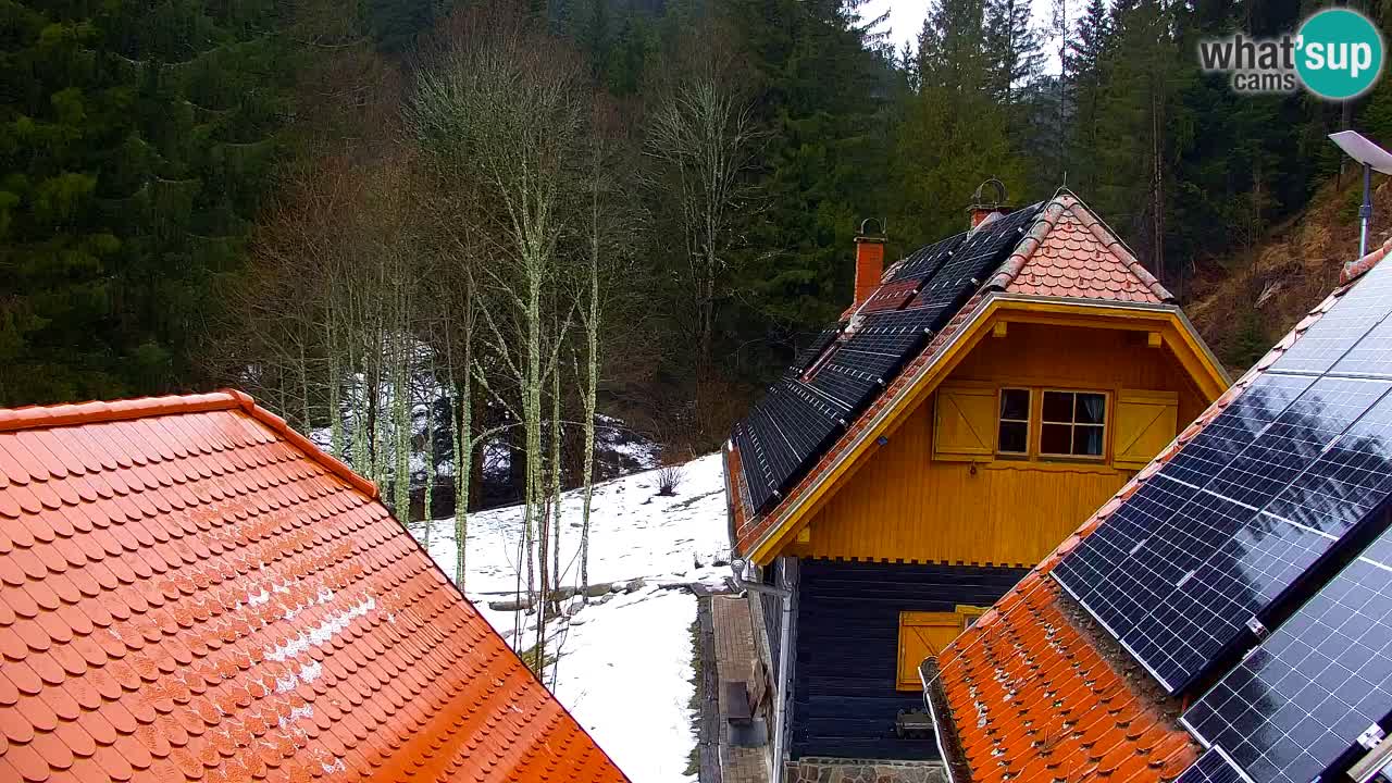 Spletna kamera Lukanja – Water Village | Pohorje Houses