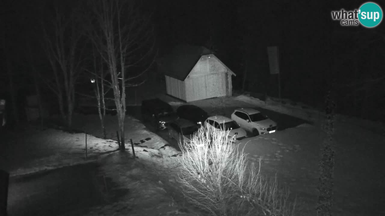 Webcam Lukanja – Pohorje houses a Water village