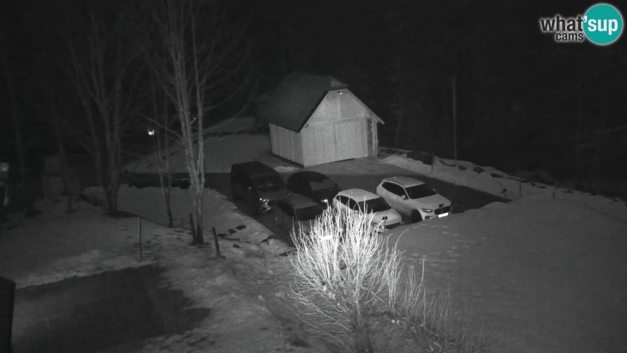 Webcam Lukanja – Pohorje houses a Water village