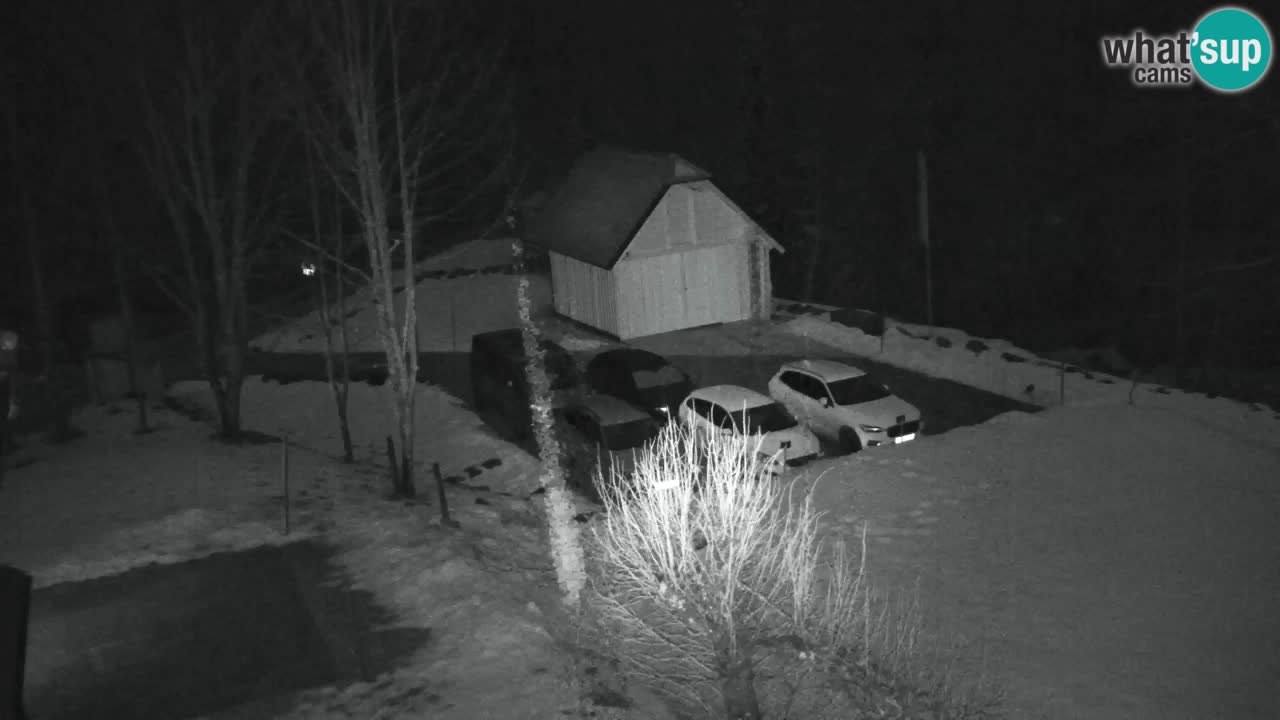 Webcam Lukanja – Pohorje houses a Water village