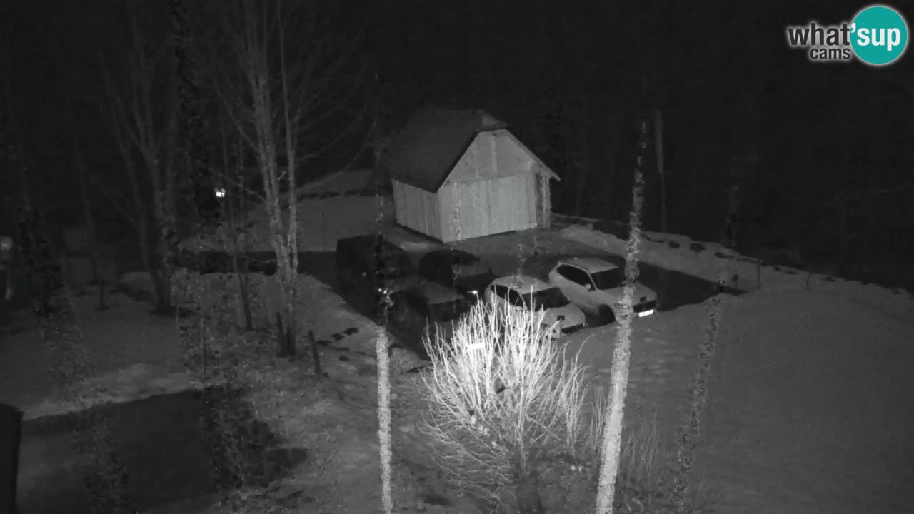 Webcam Lukanja – Pohorje houses a Water village