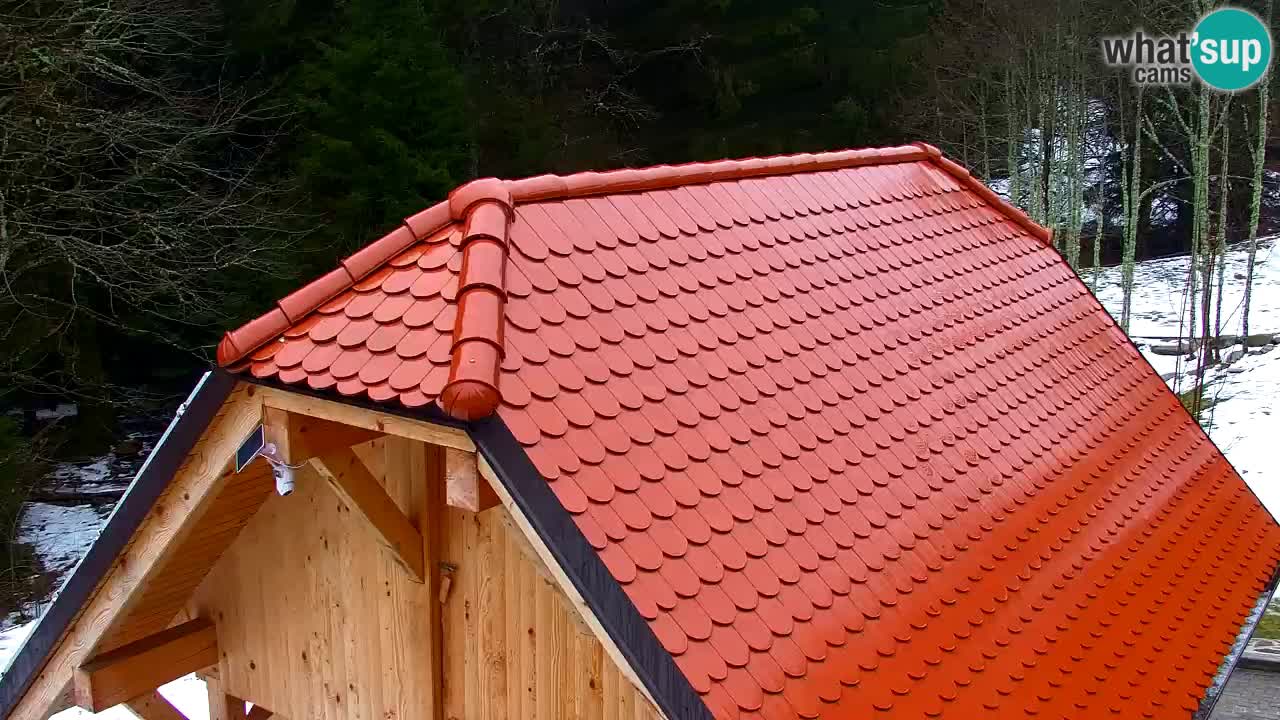 Webcam Lukanja – Pohorje houses a Water village