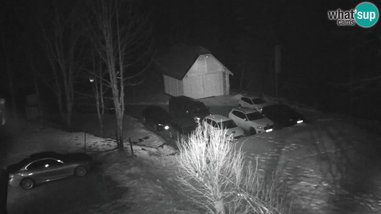 Webcam Lukanja – Pohorje houses a Water village