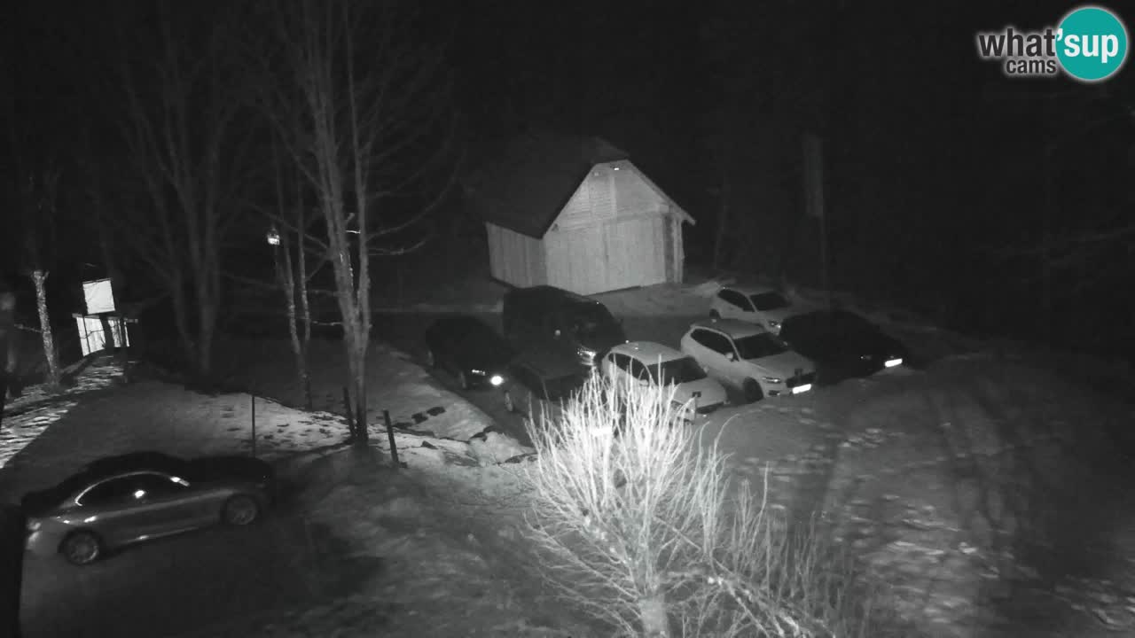 Spletna kamera Lukanja – Water Village | Pohorje Houses