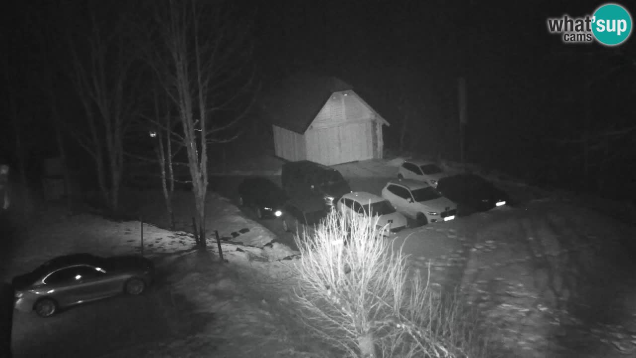 Webcam Lukanja – Pohorje houses a Water village