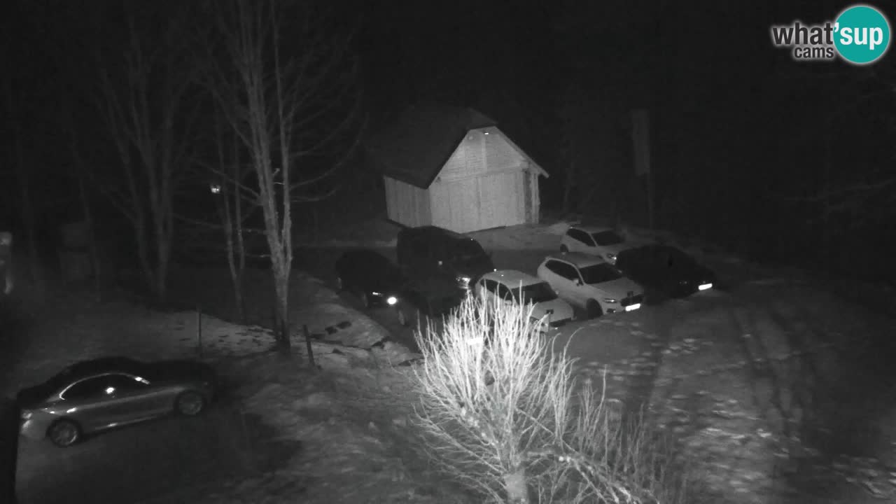 Webcam Lukanja – Pohorje houses a Water village