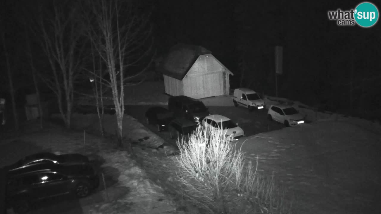 Webcam Lukanja – Pohorje houses a Water village