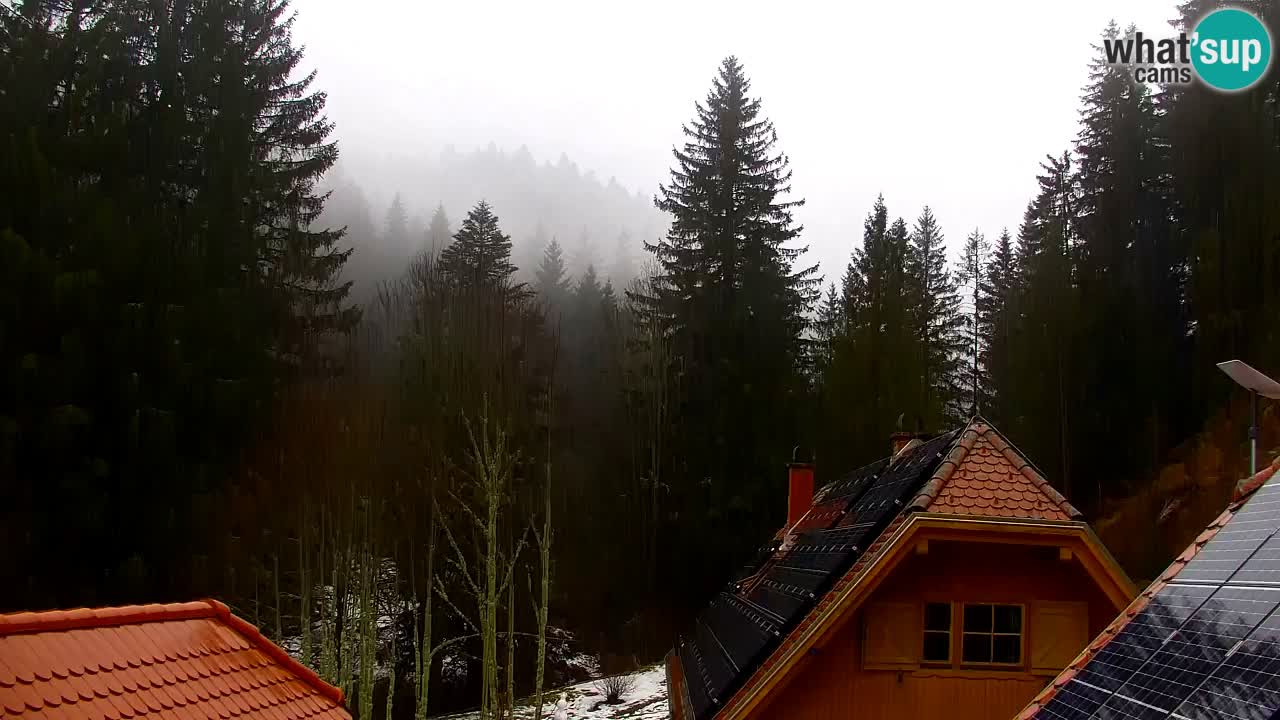 Spletna kamera Lukanja – Water Village | Pohorje Houses