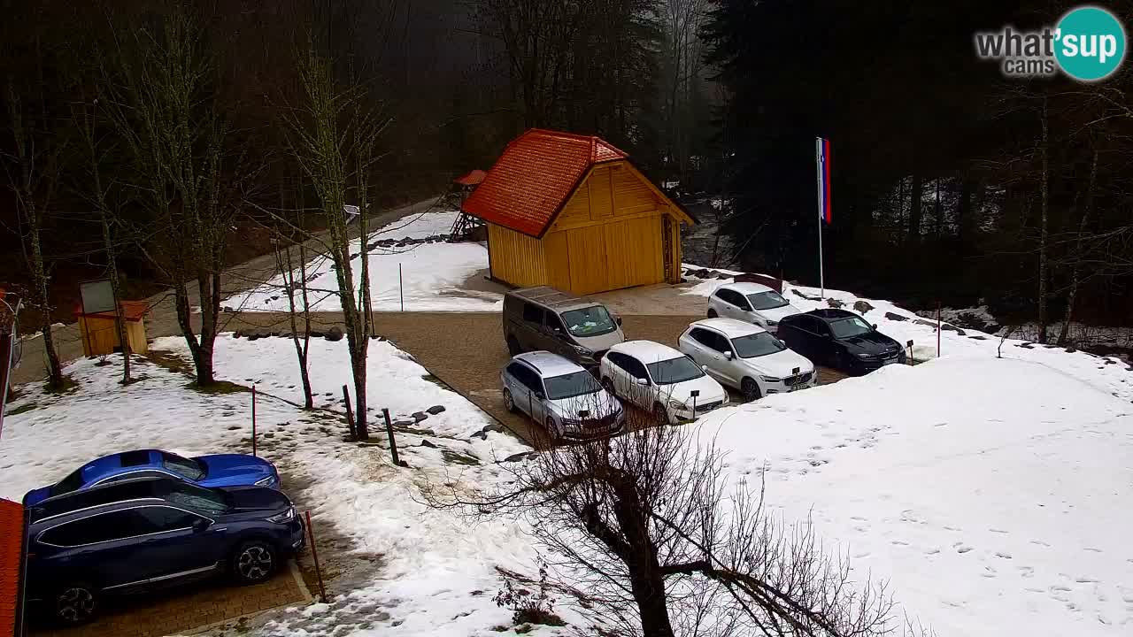 Webcam Lukanja – Pohorje houses a Water village