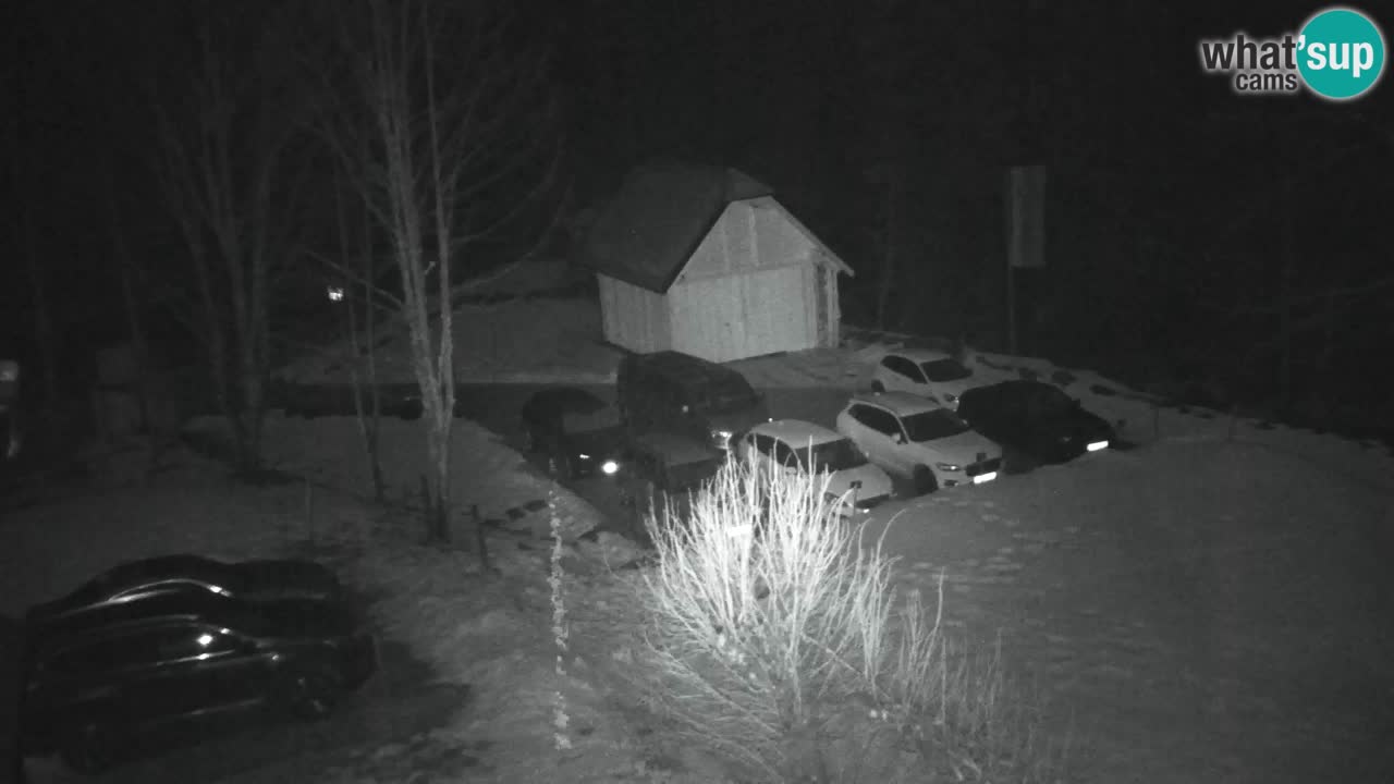 Webcam Lukanja – Pohorje houses a Water village