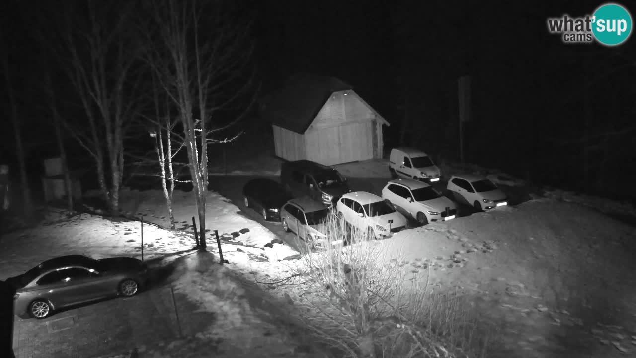 Webcam Lukanja – Pohorje houses a Water village