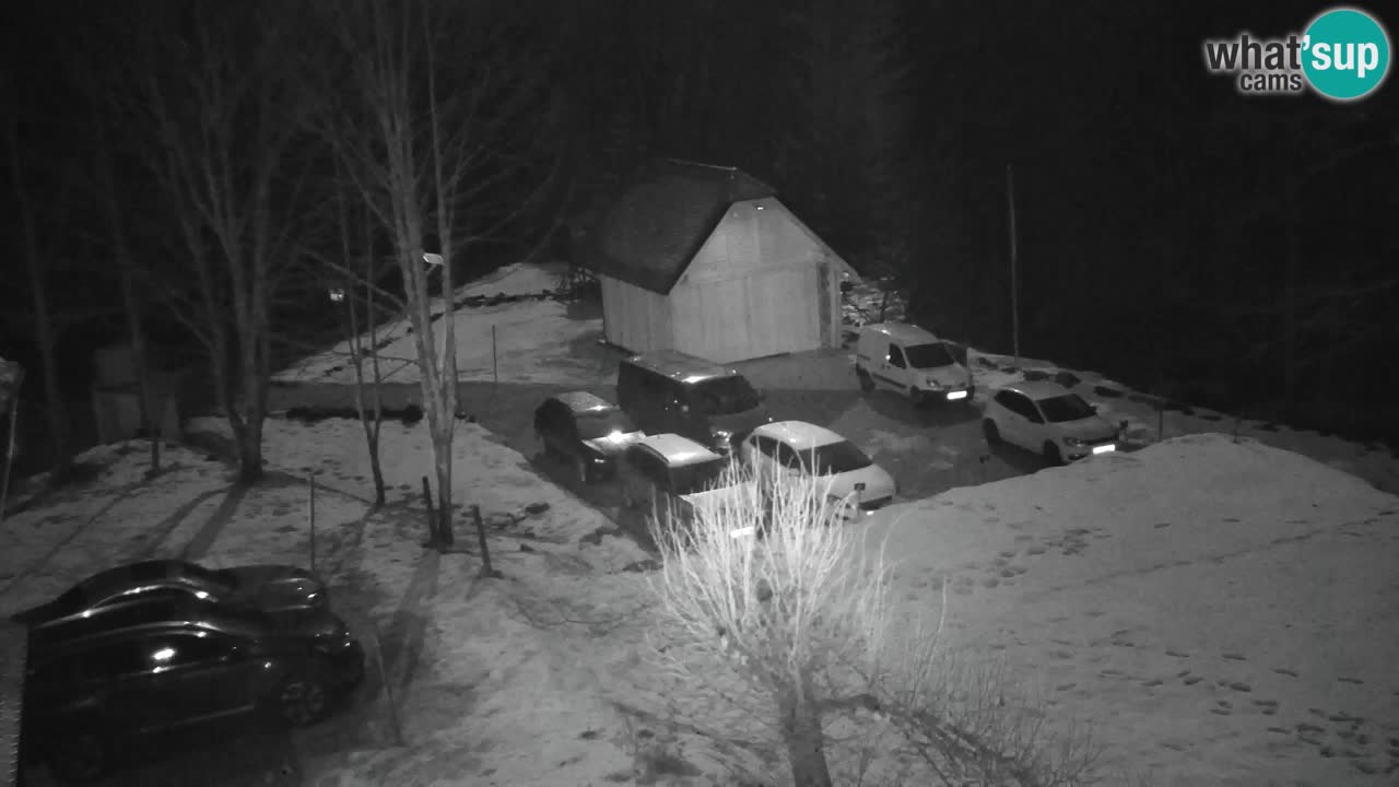 Webcam Lukanja – Pohorje houses a Water village