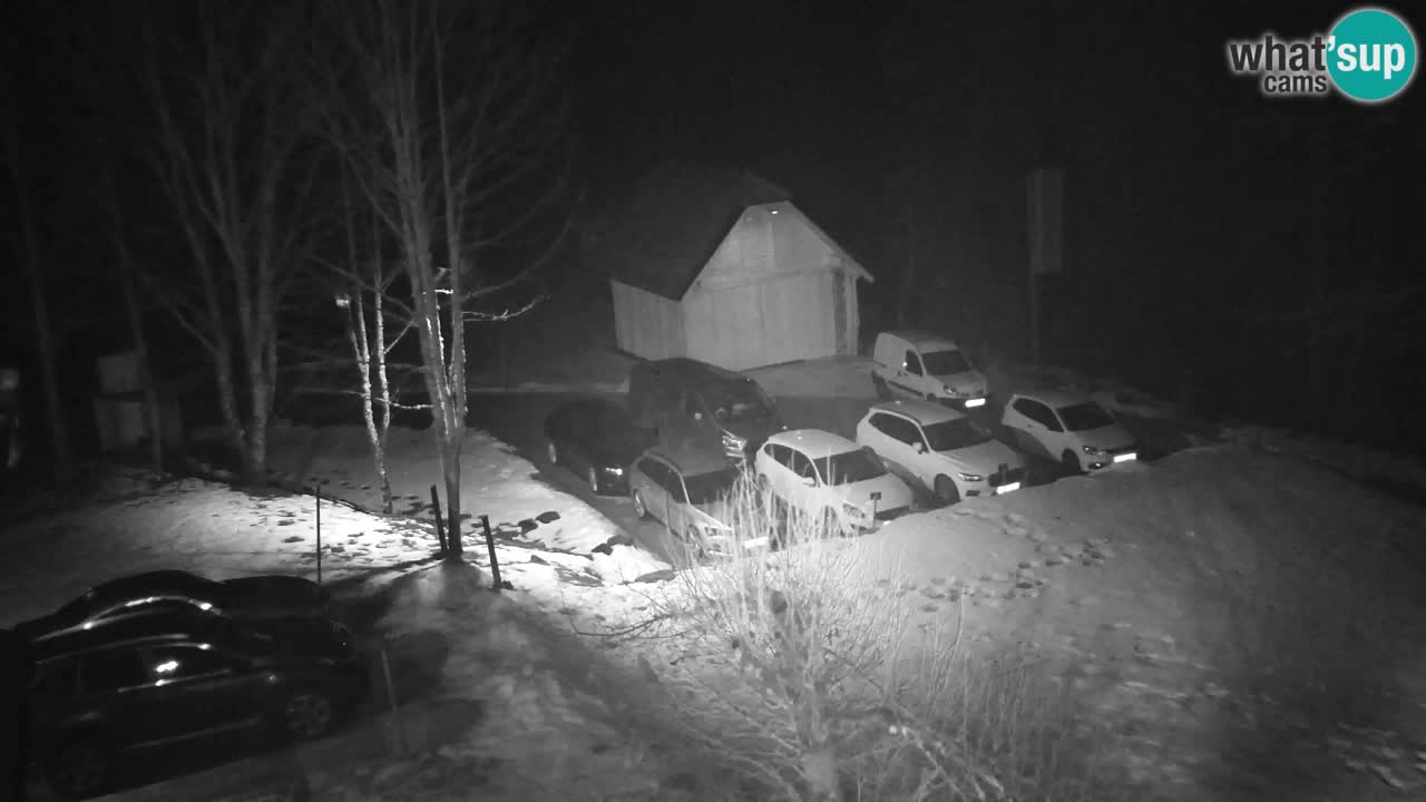 Webcam Lukanja – Pohorje houses a Water village