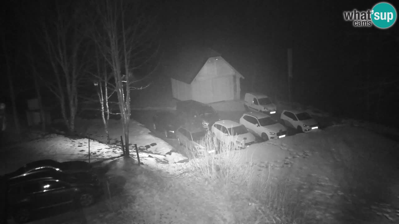 Webcam Lukanja – Pohorje houses a Water village