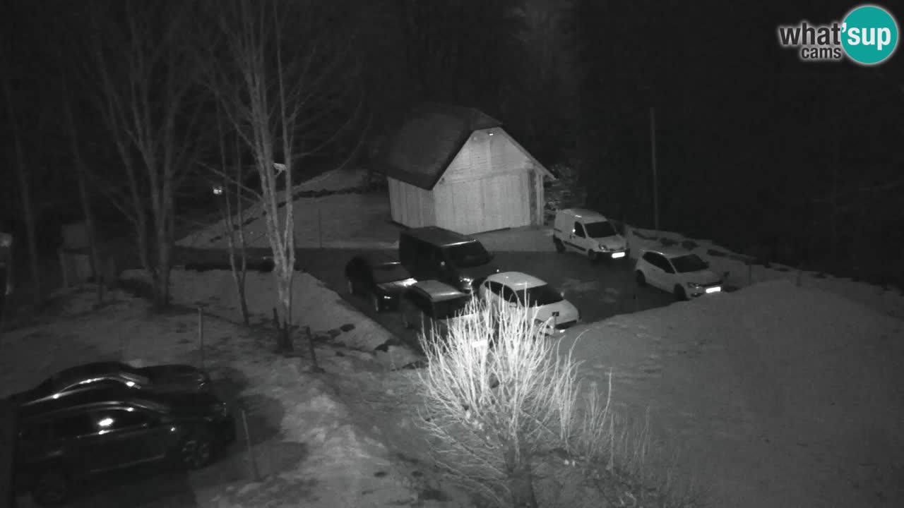 Webcam Lukanja – Pohorje houses a Water village