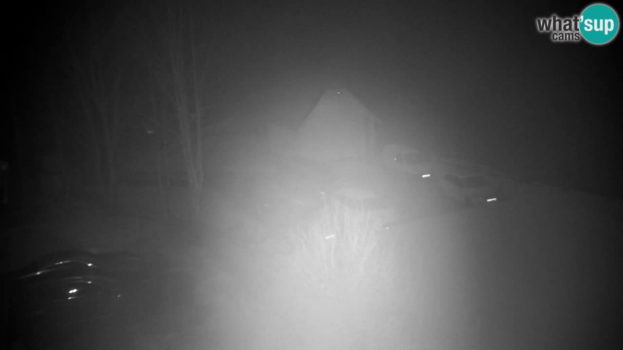 Webcam Lukanja – Pohorje houses a Water village