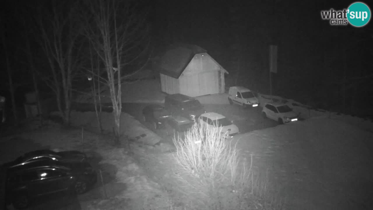 Webcam Lukanja – Pohorje houses a Water village