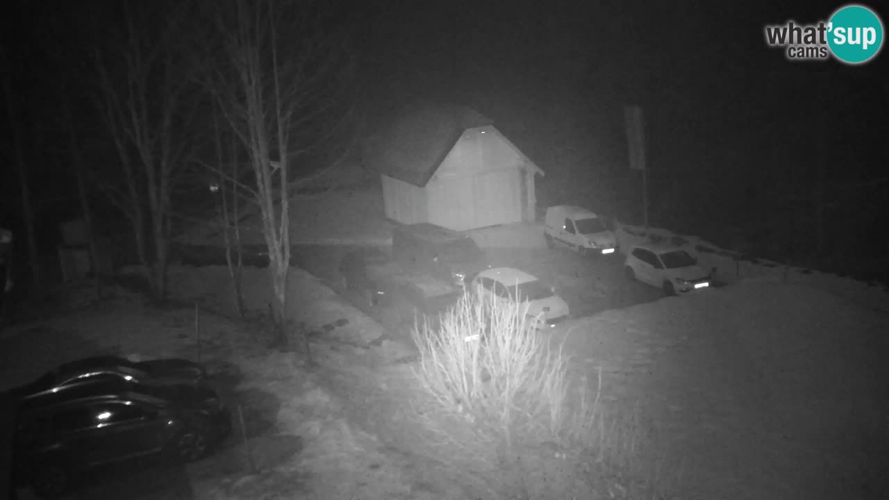 Webcam Lukanja – Pohorje houses a Water village