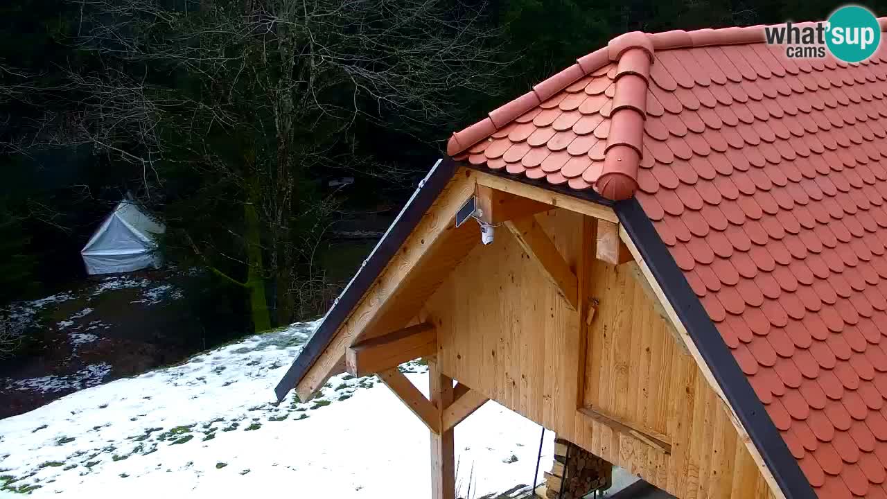 Spletna kamera Lukanja – Water Village | Pohorje Houses