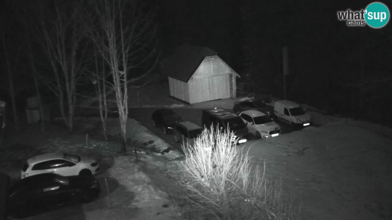 Webcam Lukanja – Pohorje houses a Water village