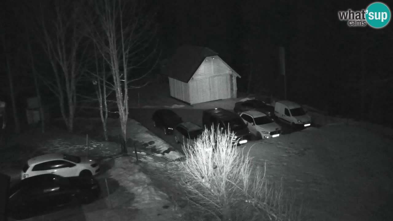 Webcam Lukanja – Pohorje houses a Water village