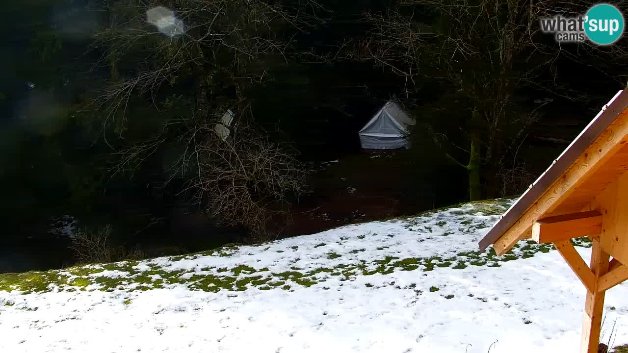 Webcam Lukanja – Pohorje houses a Water village
