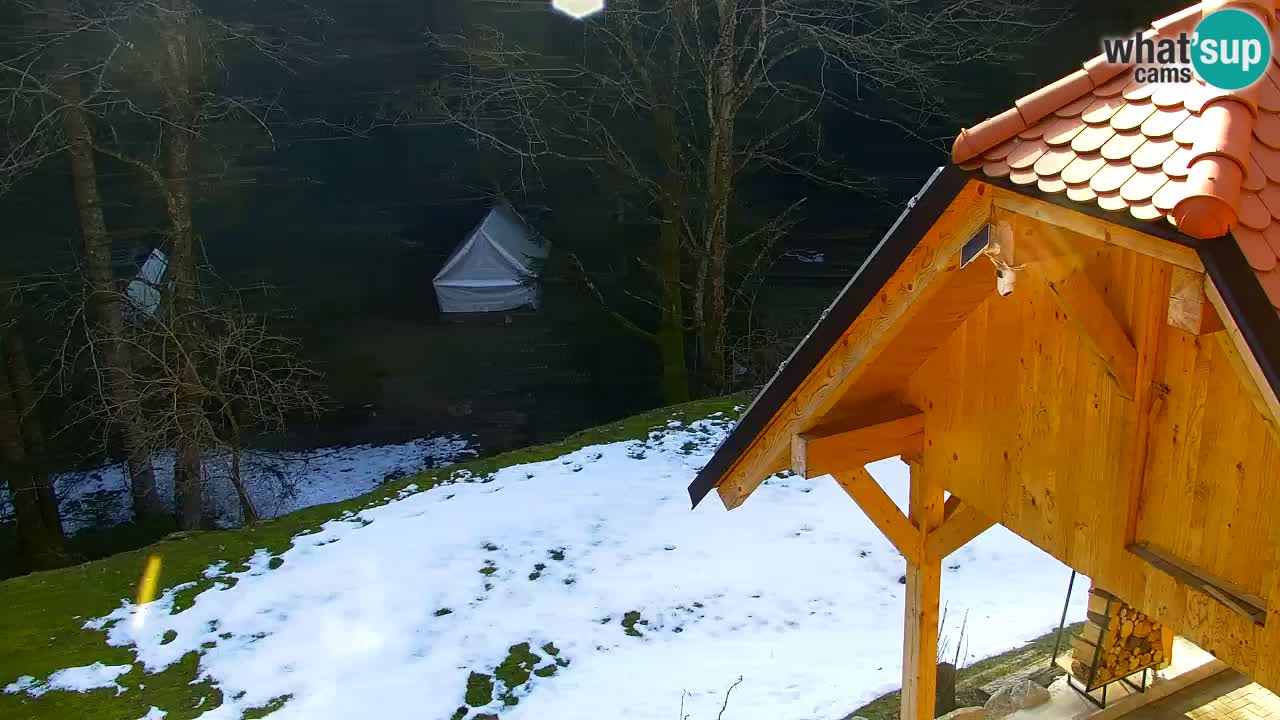 Spletna kamera Lukanja – Water Village | Pohorje Houses