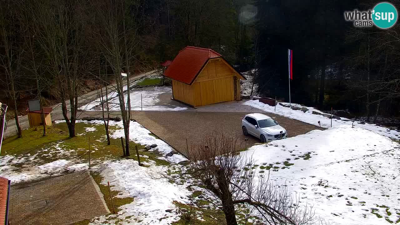 Webcam Lukanja – Pohorje houses a Water village