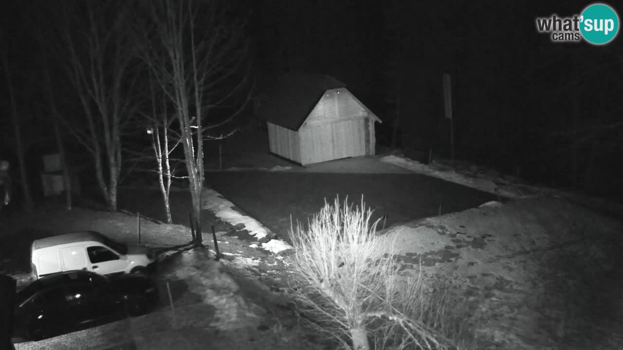 Webcam Lukanja – Pohorje houses a Water village