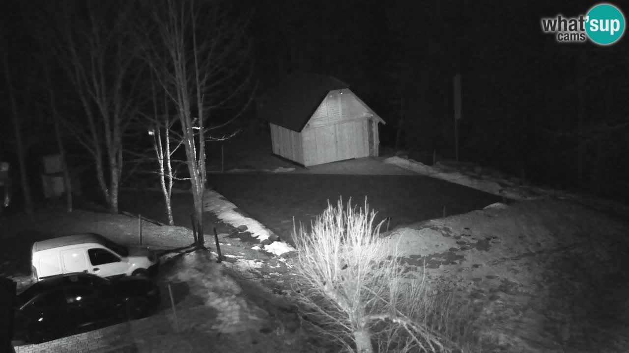 Webcam Lukanja – Pohorje houses a Water village