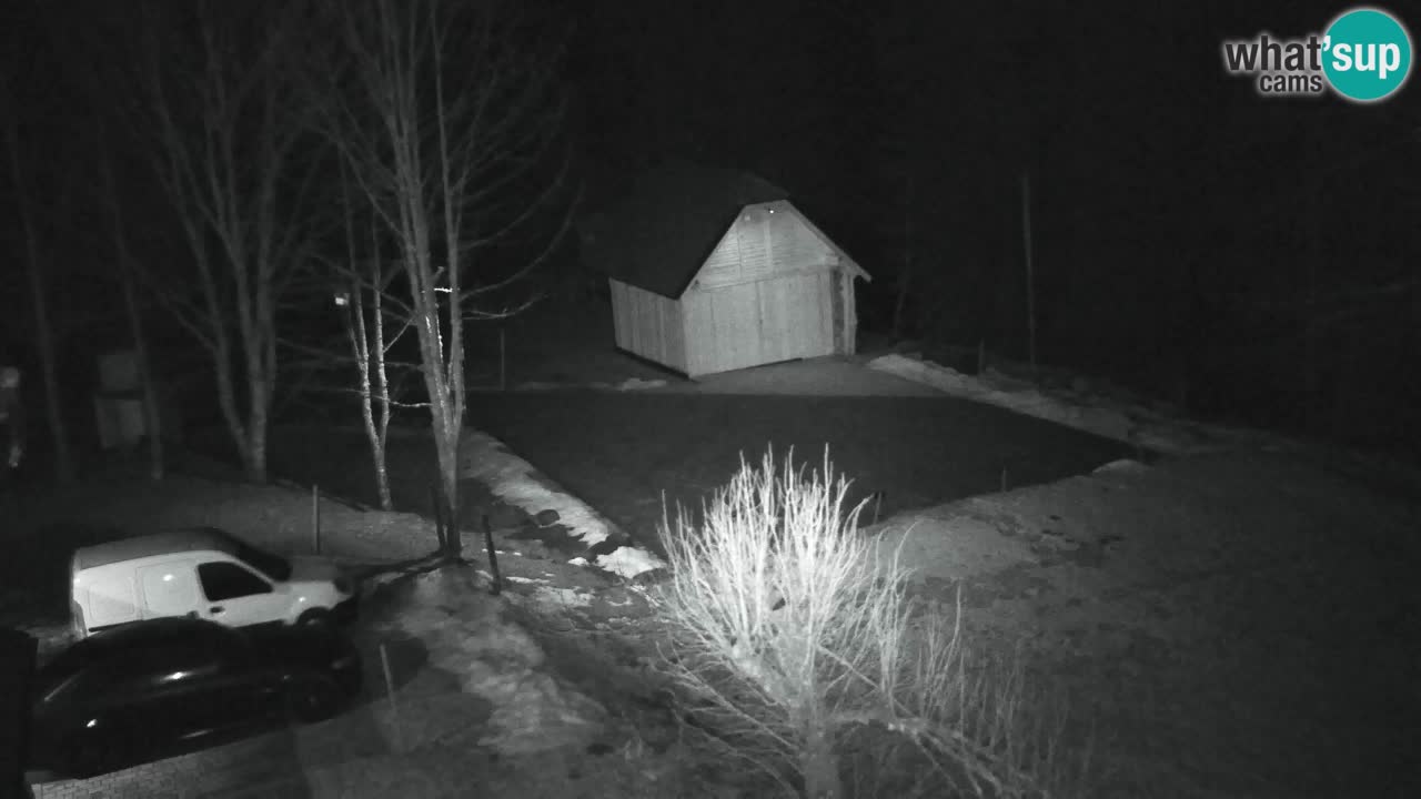 Webcam Lukanja – Pohorje houses a Water village