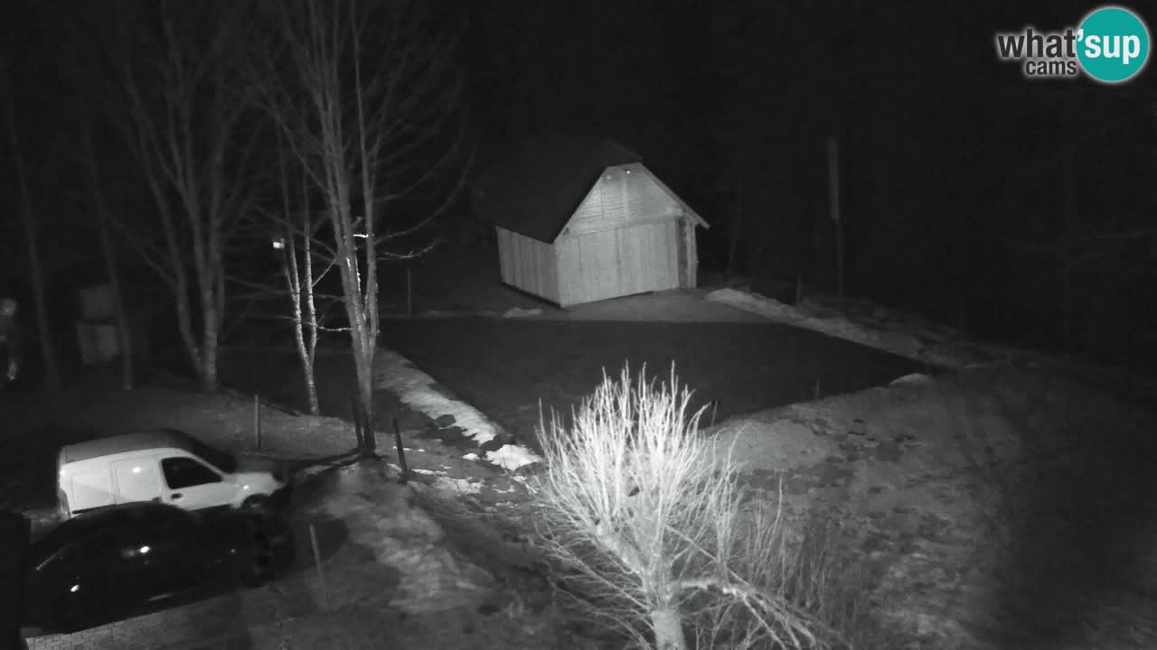 Webcam Lukanja – Pohorje houses a Water village