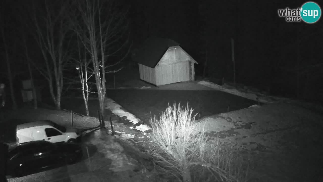 Webcam Lukanja – Pohorje houses a Water village