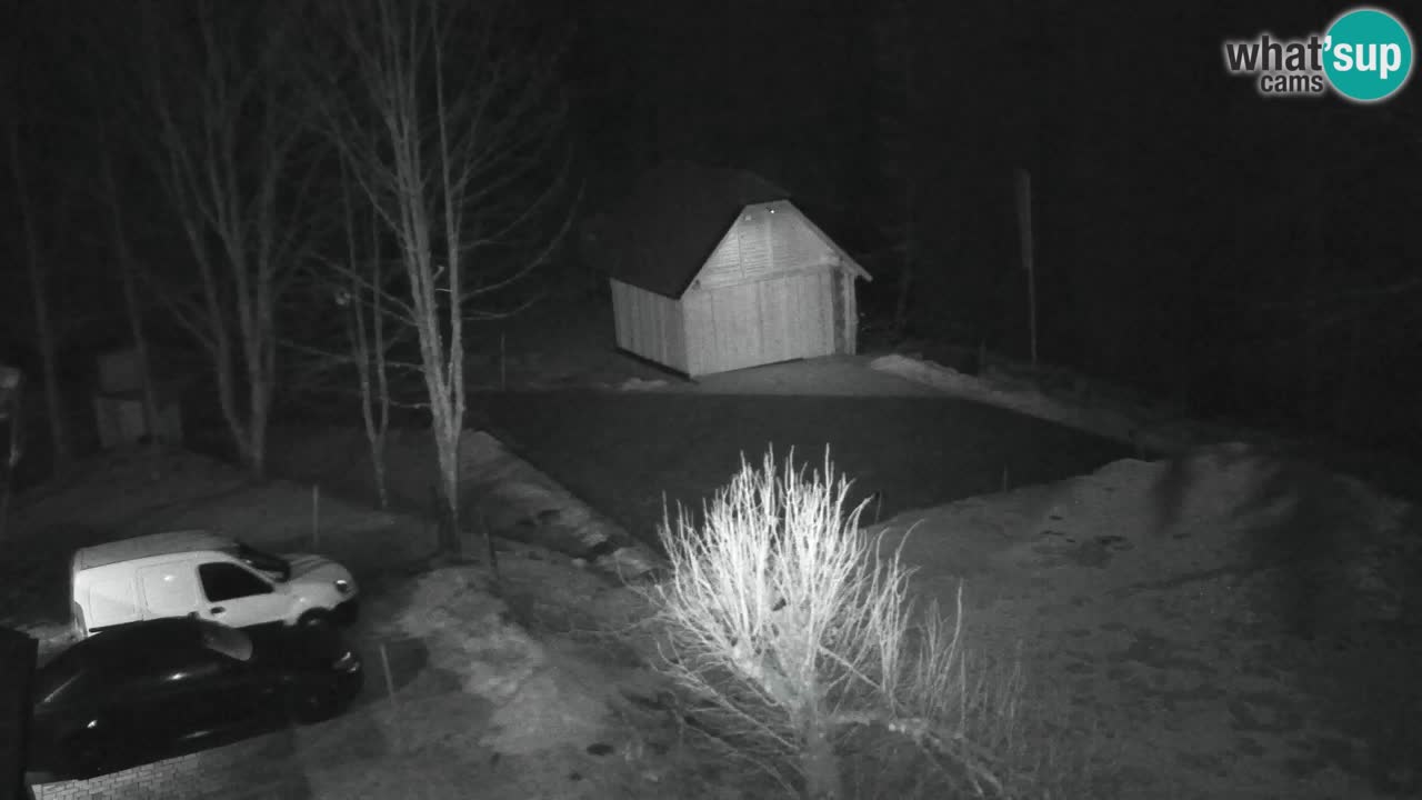 Webcam Lukanja – Pohorje houses a Water village