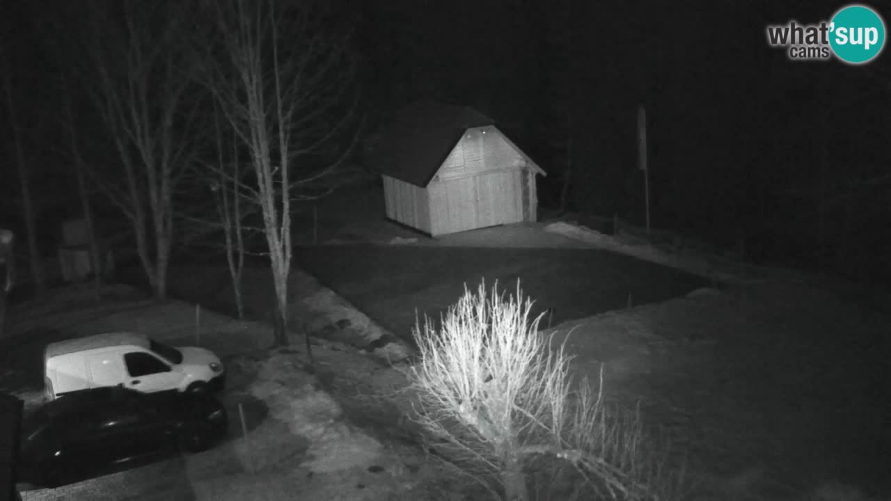 Webcam Lukanja – Pohorje houses a Water village